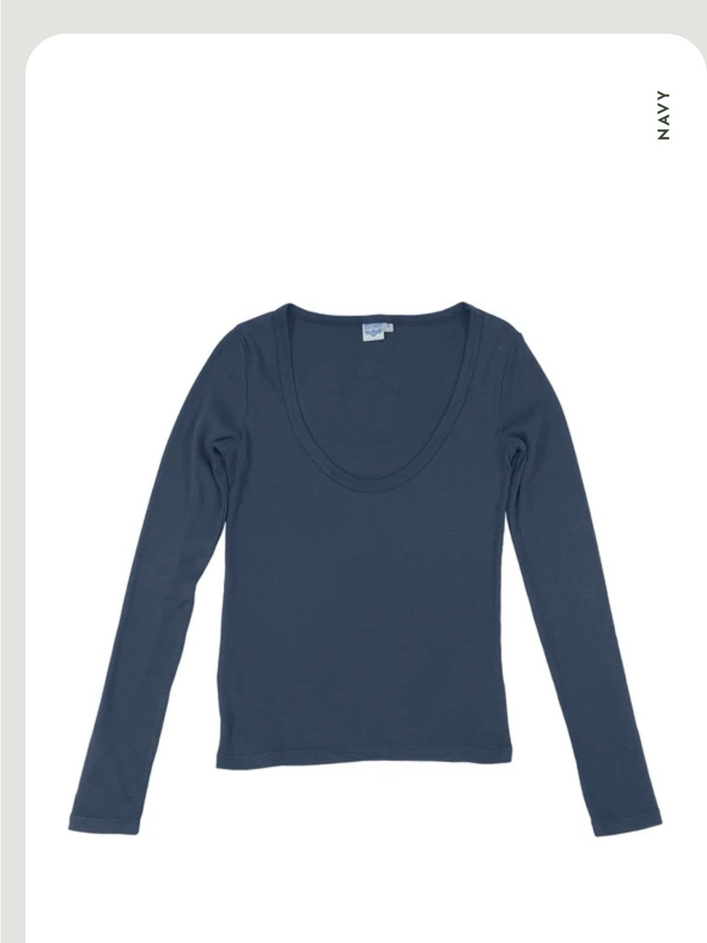 Jungmaven hemp and cotton scoopneck tee